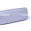 Kind Workmanship Genuine Leather Silver Makeup Bag Metal Zipper Closure