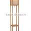 modern wooden base table lamp, classic floor standing lamp for indoor use