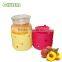 HOT SELLING! glass jar for food candy honey pyrex glass jar