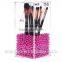 Clear acrylic cosmetic makeup brush holder for cosmetic organize