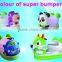 Light electric bumper car for children