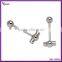 Wholesale 316L Surgical Steel Hammer Shape Vibrating Tongue Piercing