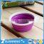 wholesale dog bowl with lid round plastic bowl with lid pet rubber bowl