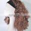 Long arfo curls wigs with Headbands for man N193