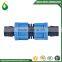 Lock Coupling Blue Plastic Drip Socket Fitting