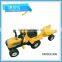 Plastic Kids Ride on Tractor with Pedals
