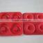 Wholesale 100% food grade non-stick cake tools silicone donut mold