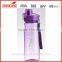 press button water bottle with customized logo