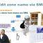 kingeye-security 30 wireless zones+8 wired zones gsm pstn dual network burglar alarm system