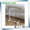 YXZ-023 hospital bed side table, hospital bed dining table, easily movable hospital bed tray table