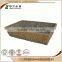custom wholesale form china Accept OEM rustic hinging outdoor planter wicker basket no handles