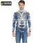 Men High Neck Cashmere Sweater, Men Bright Color Cashemre Sweater