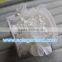 Wholesale 5M Length Wedding Decoration Diamond Cut Crystal Beads Strands Garland With 5CM Flower and Pearl Beads