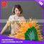 Popular Showgirl Yellow Blue Feather Rhinestone Decorated Carnival Hair Ornament