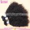 Top quality 7A grade virgin indian loose curl human hair weaving