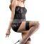 Hollow Out Spaghetti Strap Sexy Naughty Girl Mini Dress