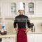 customized with good quality double breasted chef jacket black