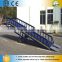 hydraulic folding trailer car ramp/portable container ramp