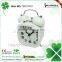 Fancy 3D Numbers Twin Bell Pretty Table Alarm Clocks