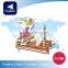 OEM Custom 3D Paper Puzzle Cardboard Puzzle Embossed Puzzle
