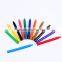 High Quality Bulk Wholesale Washable Crayon, Promotional Gift Children Kids Crayon, Custom Color Round Shape Plastic Crayon