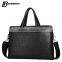 black crossbody messenger handbag business tote bag for men