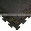 Fitness Equipment Heavy Duty Interlocking Rubber Flooring