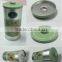 cylinder mental tin box,coffee tin box