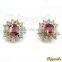 Diamond Earrings, Diamond Gold Earrings, Diamond Jewelry