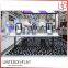 MDF Made Steel Frame Chrome Brack Color Cosmetic Display Stand