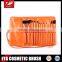 15pcs high quality real hair cosmetic brush kit