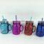 4 Pcs Colorful Glass Mason Jar With metal Lid And Straw Wholesale