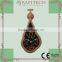New Product Water Tap Shaped Polyresin Garden Clock