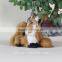 christmas furry small plush miniature squirrel