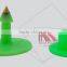 animal ear tag 30*30 mm green TPU ear tag for pig sheep goat