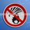 prohibition safety warning sign
