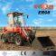 Everun Brand ER08 CE certificated Agricultural Machinery Mini Wheel Loader for Farm And Land with Pallet Forks/4 in 1 Bucket