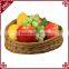 S&D cheap fruit basket Wicker Storage Basket Picnic Basket Storage Basket rattan basket
