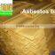 Yellow Industry asbestos printed poly bag