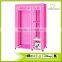Store More Beautiful Pink Fabric Livingroom Wardrobe Closet