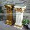 Europe Style Pillar /Roman Column /Wedding Road /Fiberglass Pedestal /Flower Pot With Stand