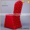 Hotsale rosette christmas chair cover for wedding /banquet