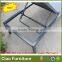 Beach furniture outdoor aluminium frame mesh sun lounger