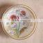Patterned glass plate/Glass dinner plates/wholesale clear glass plates