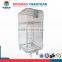 Logistics security roll logistics pallet container trolley wire mesh storage metal cage