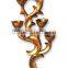 MW-1442-01 Antique hanging wall art decor with candle holder