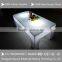elegant plastic table with led light, nightclub led furniture, color changeable bar table