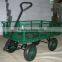 TC1840A yellow and green tool 300kgs Utility Garden trolley