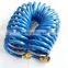 garden coil hose pu garden hose 1/2"OD(12.7mm*9.5mm) colorful used for irrigation for water hose