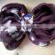 China factory direct color pattern hair accossry chiffon bow